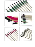 Okçubaba Talim Oku 76 cm - Sarı Çam Gövdeli Geleneksel Antrenman Oku