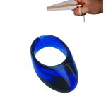 Okçubaba Mavi Polimer Zihgir - Geleneksel Okçuluk Başparmak Okçu Yüzüğü