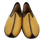 Okçubaba Hardal El Yapımı Yemeni - Hakiki Deri El Yapımı Ayakkabı ve Camış Derisi Taban