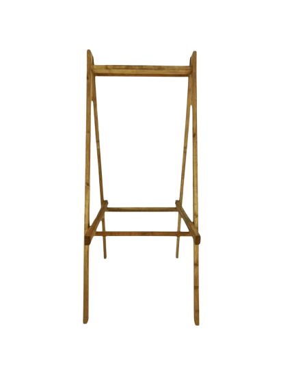 Okçubaba 4 Ayaklı Ahşap Hedef Ayağı - Ayarlanabilir Açılı TGTOF Uyumlu Hedef Standı