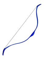 Okçubaba Tozkoparan Çocuk Başlangıç Yayı - Güvenli Turuncu Okçuluk Eğitim Yayı