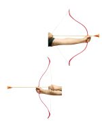 Okçubaba Tozkoparan İskender Çocuk Okçuluk Seti 6-12 Yaş Başlangıç Seviyesi Turuncu - Görsel 3