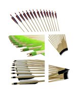 Okçubaba Geleneksel Ok - 5/16 inç Yarışma Standartı Puta Atış Oku