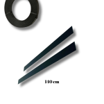 Okçubaba Yay Elyafı Siyah - Bearpaw Power Glass Pure Black Profesyonel Fiberglas