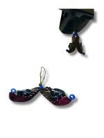 El Yapımı Deri Minyatür Çarık Maskot Dikiz Aynası Süsü - Görsel 3