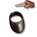 Okçubaba Metal Alaşım Zihgir Bronz - Geleneksel Okçuluk Menzil Atış Yüzüğü