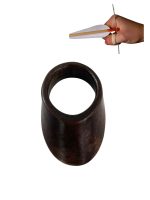 Okçubaba El Yapımı Kösele Zihgir Kahverengi - Geleneksel Türk Okçuluğu Başparmak Yüzüğü