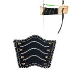 Okçubaba Suni Deri Kolçak - Ayarlanabilir Lastikli Okçuluk Kol Koruma Aparatı