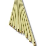 Okçubaba Adi Gezli Vernikli Ahşap Ok Şaftı - 80 cm Sarı Çam Geleneksel Ok Gövdesi