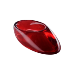 Okçubaba Polimer Zihgir Yakut Kırmızı - Geleneksel Okçuluk Başparmak Koruyucu Yüzük