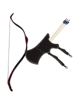 Elif Başlangıç Yayı Bordo Kahve Kaplamalı - Görsel 3