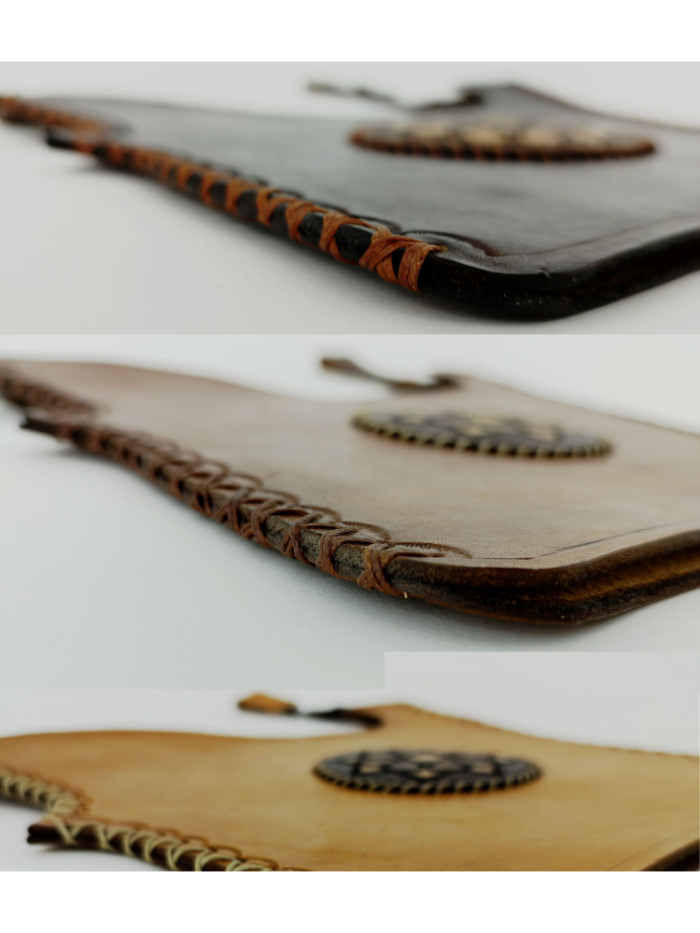 El Yapımı Deri Sadak Geleneksel Okçuluk Yay Taşıma Aksesuarı - Görsel 3