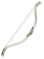 Vav El Yapımı Tezhipli Geleneksel Yay Model 1