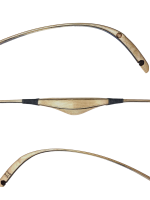 Vav El Yapımı Tezhipli Geleneksel Yay Lacivert Sarı - Görsel 3