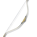 Vav El Yapımı Tezhipli Geleneksel Yay Model 2