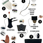 Okçubaba Profesyonel Okçuluk Seti - Lamine Vav Yay 7 Ok Taşıma Çantası ve Koruyucu Ekipmanlar