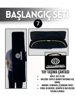 Geleneksel Okçuluk Seti Lamine Vav Set (Vav Yay-7 Ok-Zihgir-Tirkeş-Kolçak-Eldiven-Çanta) - Görsel 8