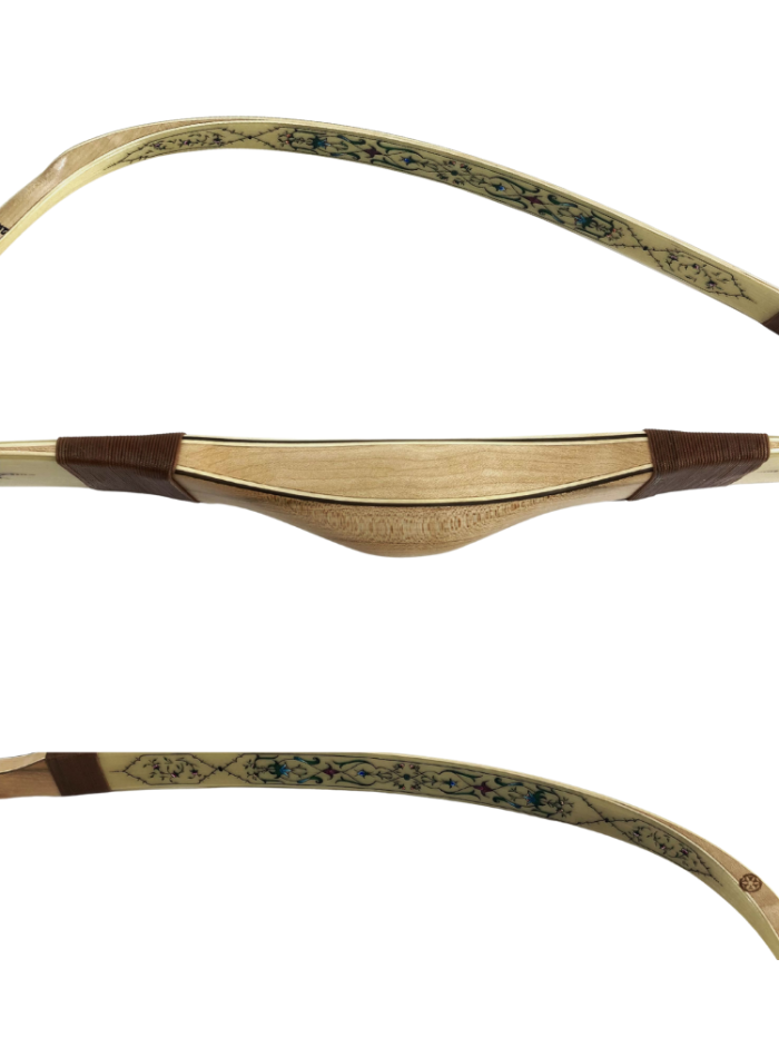 Vav El Yapımı Tezhipli Geleneksel Yay Model 1 - Görsel 4