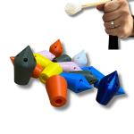 Okçubaba Çavuş Oku Islıklı Ok Ucu - 5/16 Şaft Uyumlu Güvenli Temren