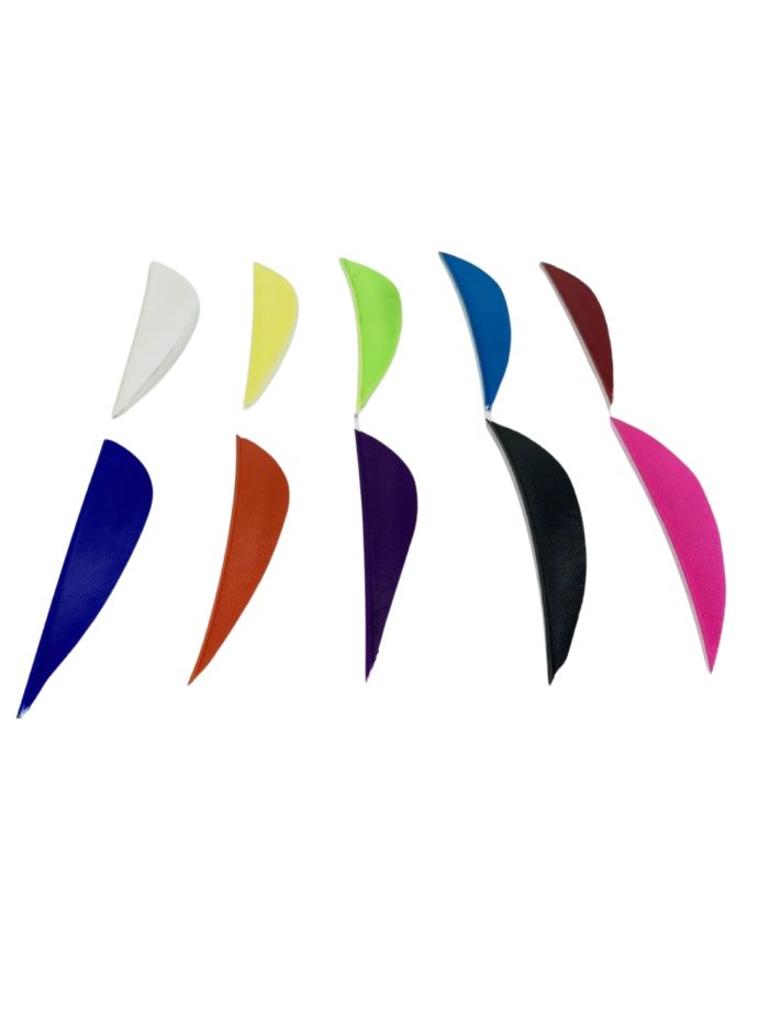 Okçubaba 4 İnç Parabolik Ok Tüyü 50 Adet - Görsel 2