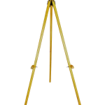 Okçubaba 3 ayaklı ahşap okçuluk hedef ayağı ayarlanabilir açılı stand